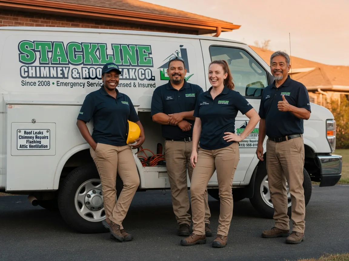 Chimney flashing repair company in Dola, OH